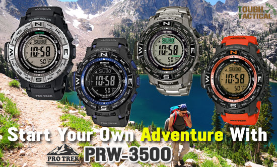 new Protrek PRW-3500 series